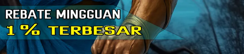 BONUS REBATE MINGGUAN 1%