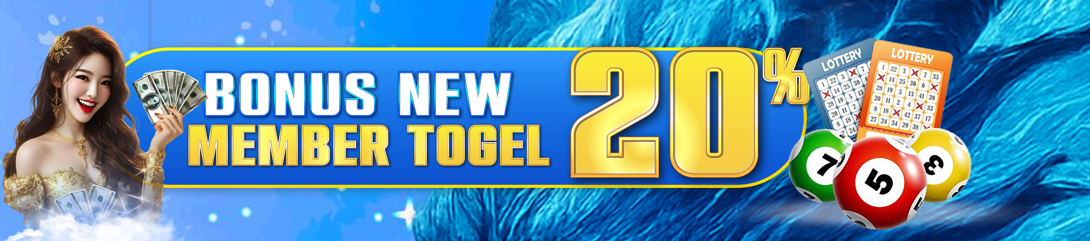 Bonus Togel 20% new member