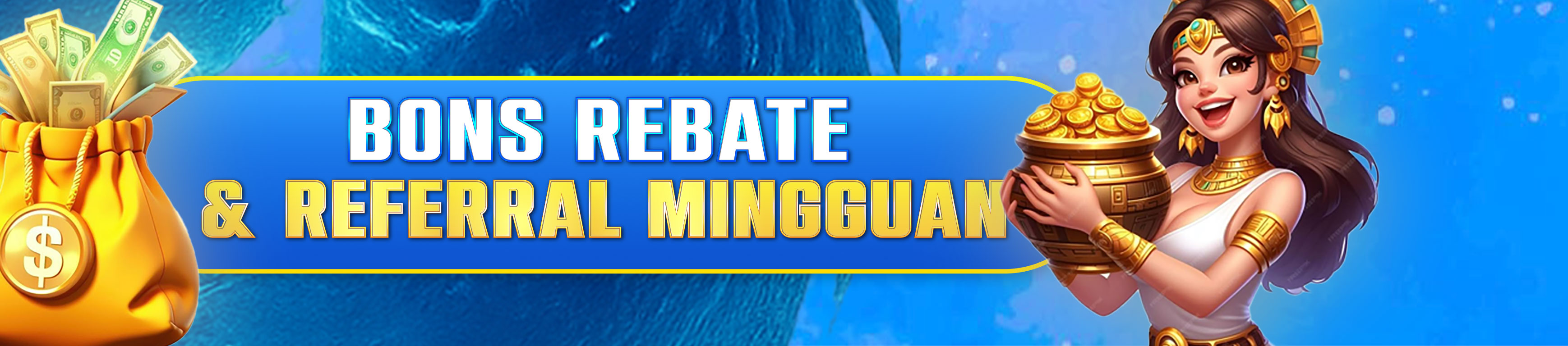 BONUS REBATE MINGGUAN 1%